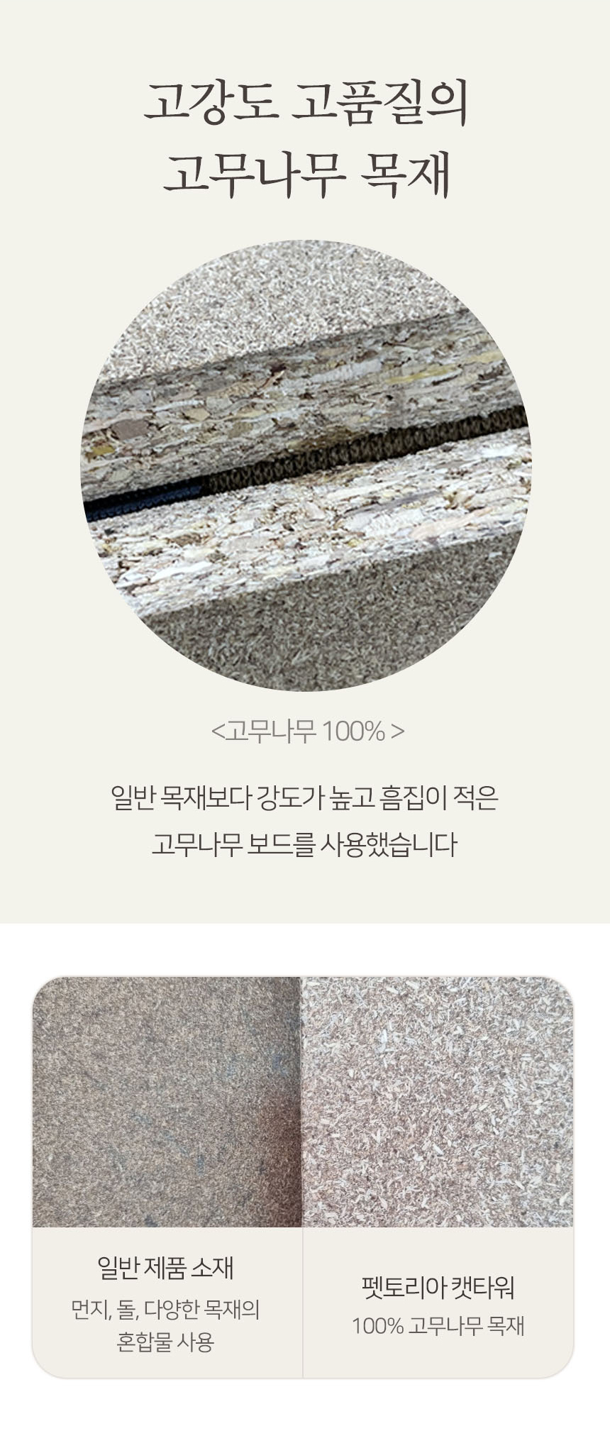 [무료배송] 펫토리아 GP 소형 캣타워 77cm 그레이 10번째