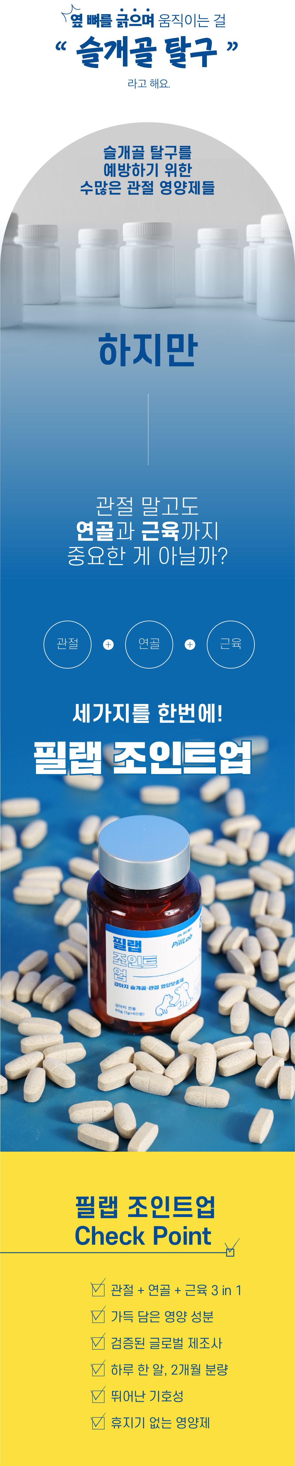 [유통기한임박, 25년10월4일] 마이베프 필랩 조인트업 60g 10번째