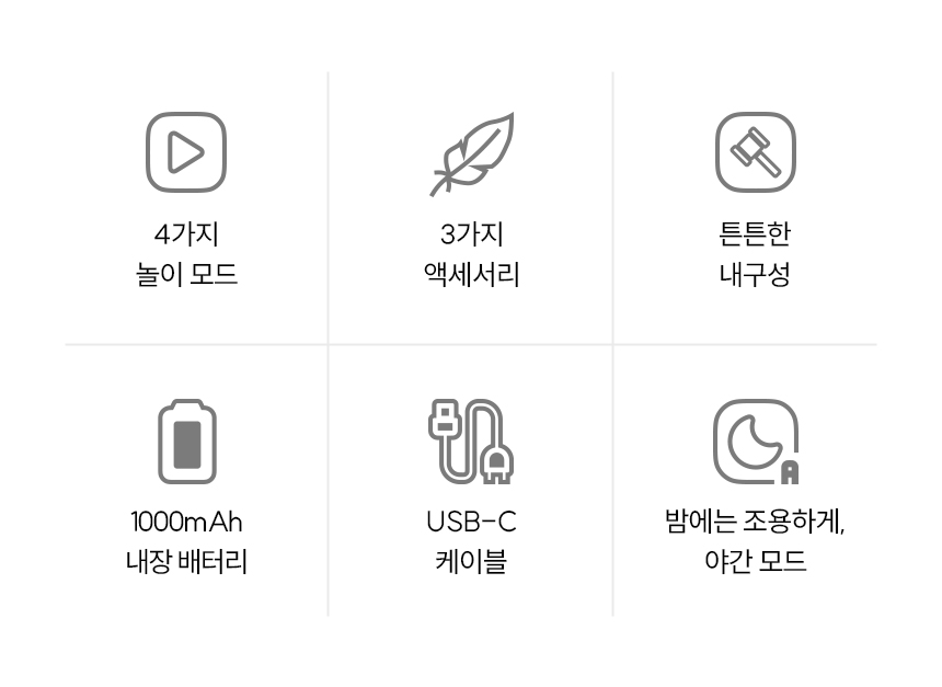 [무료배송] 헤이홈 고양이 장난감 자동 사냥놀이 꼬리잡기 4번째