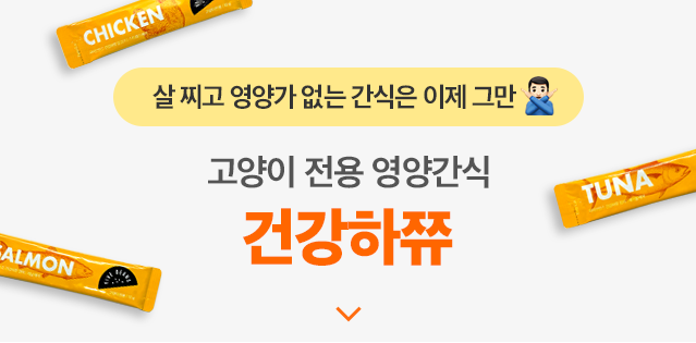 [무료배송] 파이브빈스 건강하쮸 참치 10g*14ea 3번째