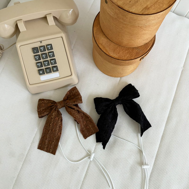 [NEW신상][무료배송] 해피댕댕 샤이리본끈 4종 (블랙,아이보리,브라운,베이지) 5번째