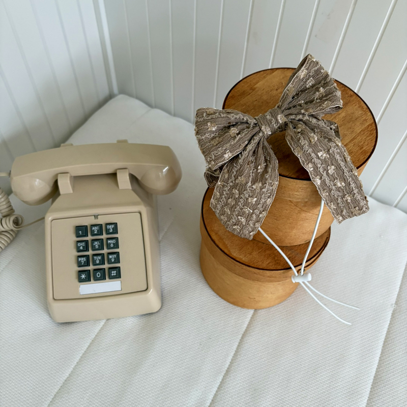 [NEW신상][무료배송] 해피댕댕 샤이리본끈 4종 (블랙,아이보리,브라운,베이지) 13번째