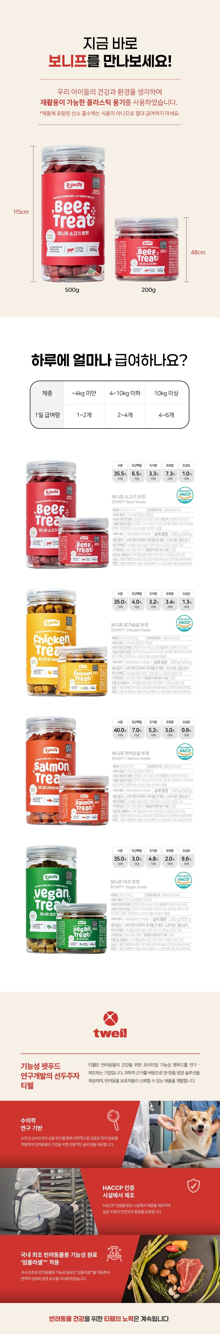 [NEW신상]보니프 소고기 트릿 200g 6번째
