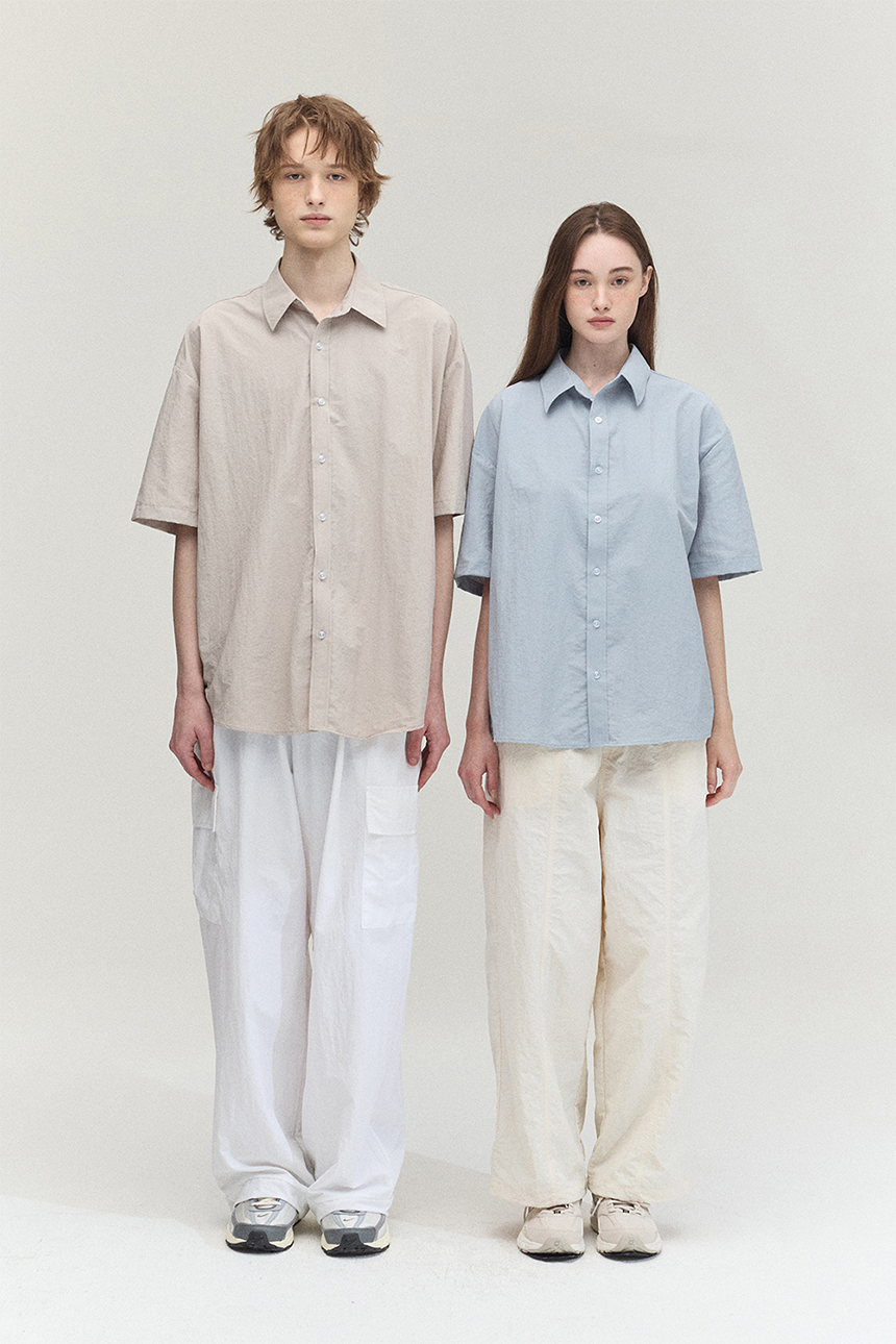 [NEW신상][무료배송] 데이일 이지핏 셔츠 + 와이드 카고 팬츠 9번째
