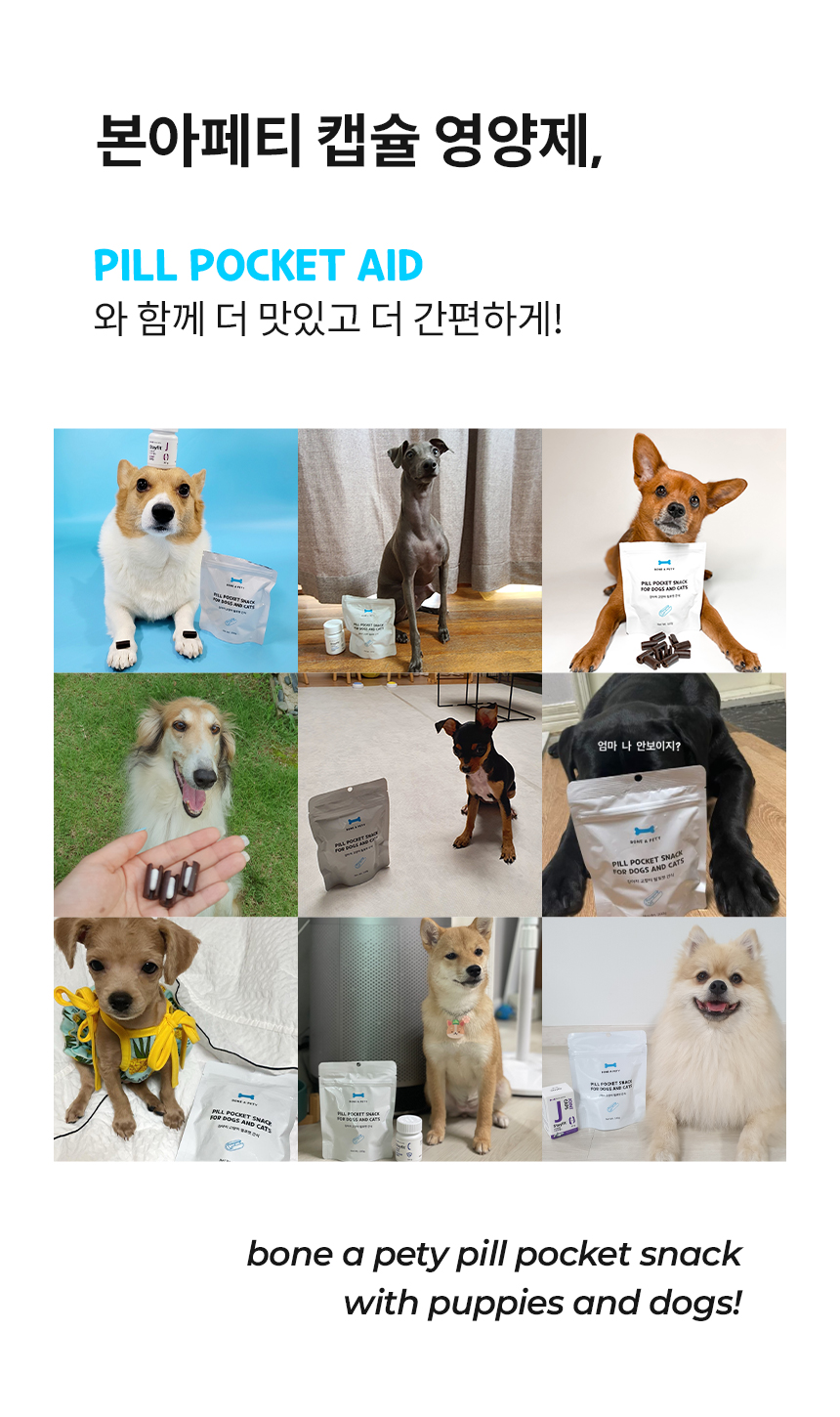 [무료배송] 본아페티 필포켓 간식 100g 3번째