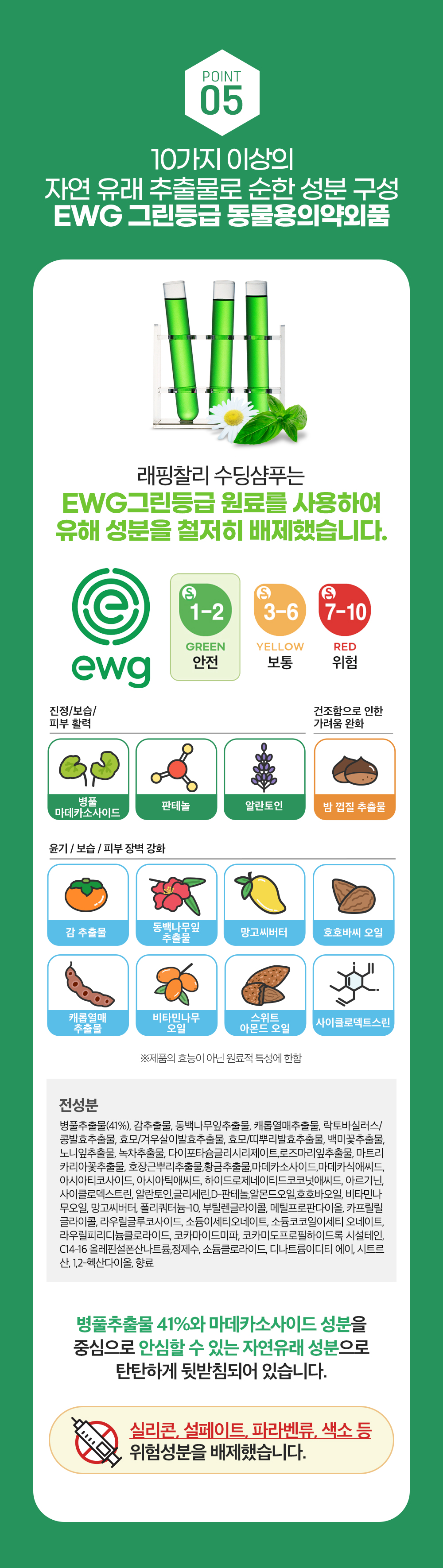 [무료배송] 래핑찰리 더 수딩 샴푸 476ml 9번째