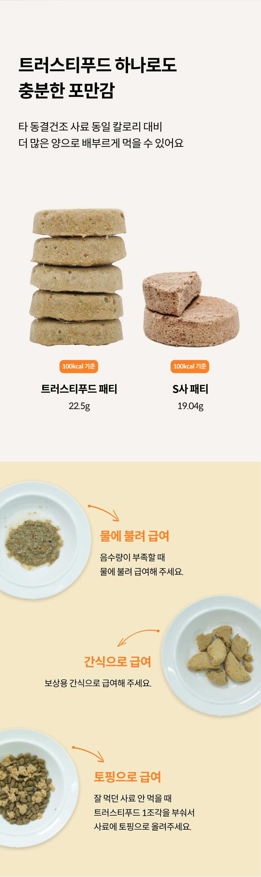 [무료배송] 트러스티푸드 독 동결건조 비프패티 150g 14번째