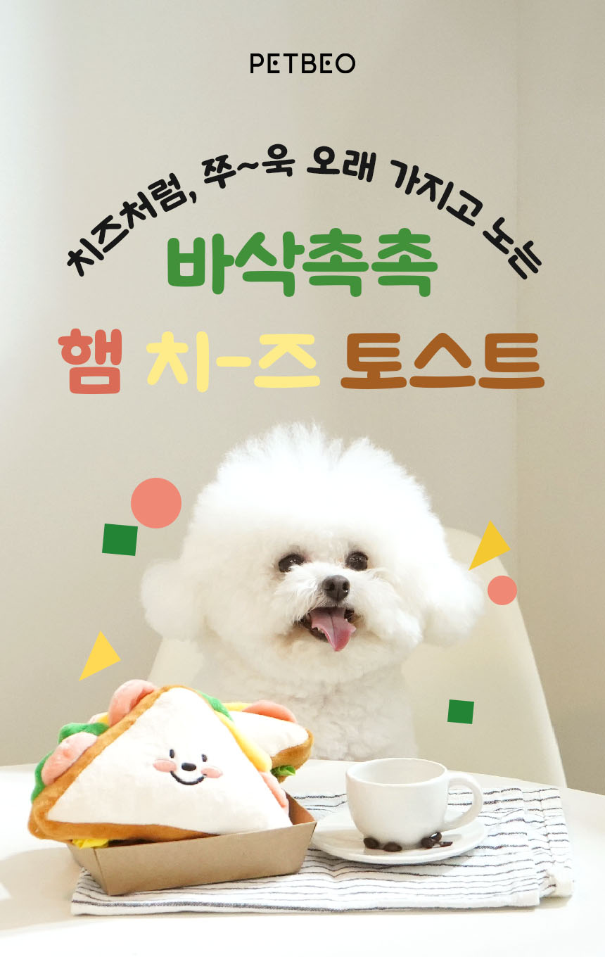[무료배송] 펫베오 바스락 토스트 노즈워크 1번째