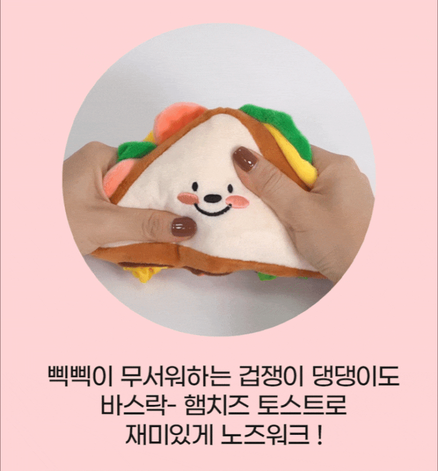 [무료배송] 펫베오 바스락 토스트 노즈워크 4번째