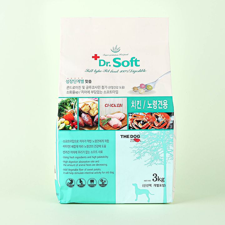 닥터소프트 독 치킨 시니어 3kg 2번