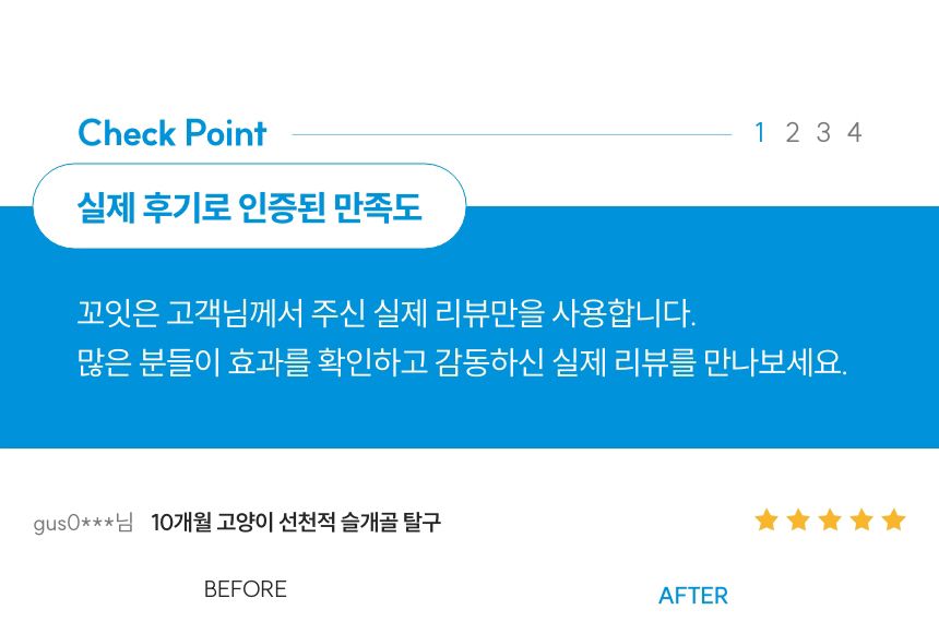 [무료배송] 꼬잇 캣 관절 브이레이 프로 케어 패키지(1구) 8번째