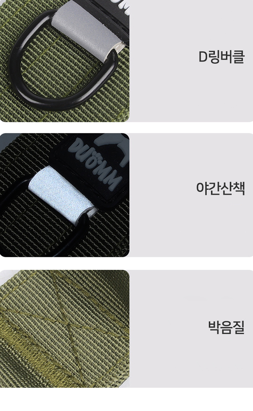 [NEW신상][무료배송] 개과천선 독 가디언 목줄 (다크 블랙/베이지) 9번째