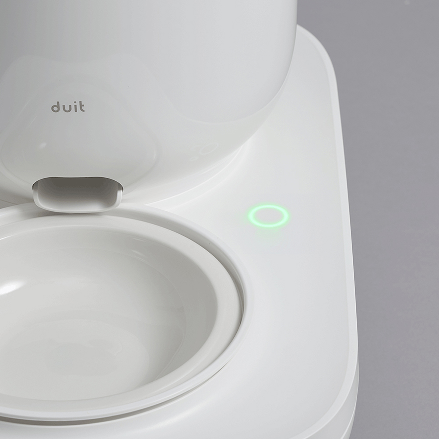 [무료배송] 두잇 더테이블 플러스 자동급식기 S/M + 우드 다리 22번째