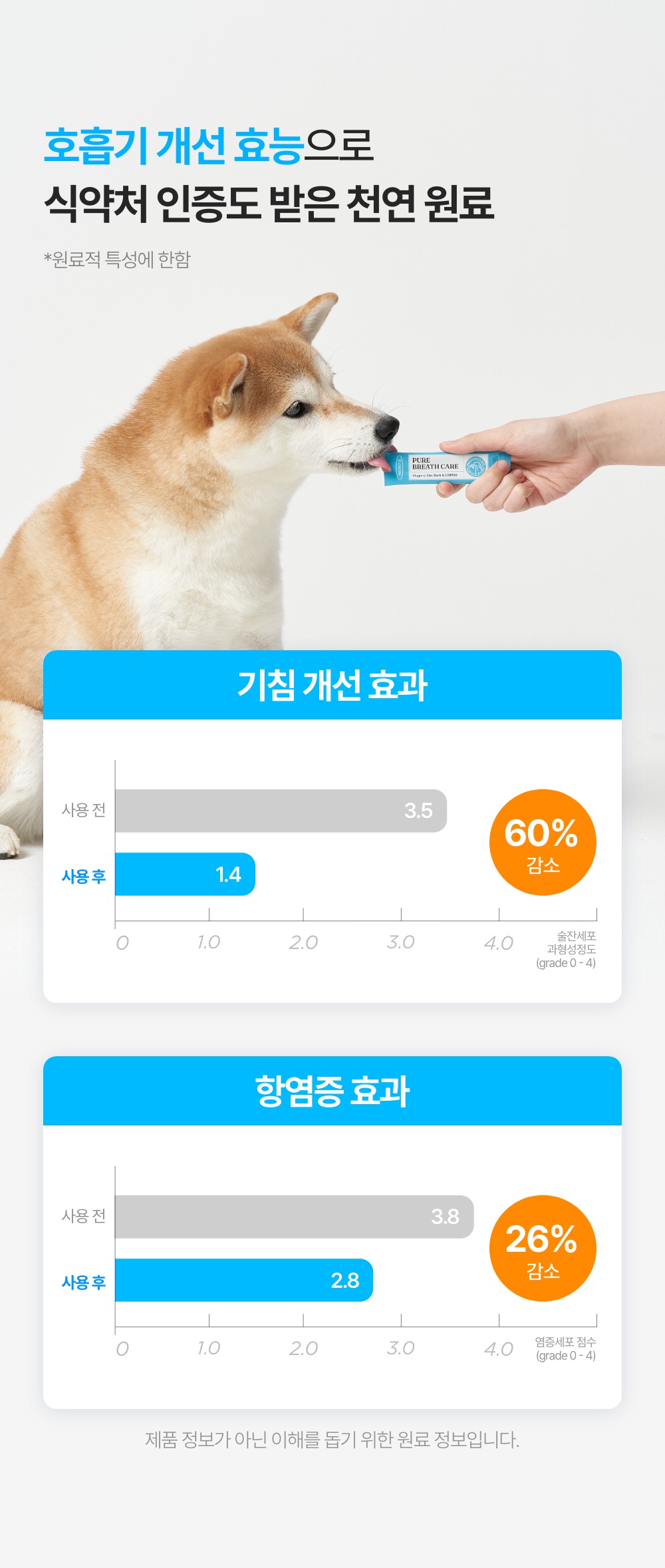 프로젝트21 기관지 협착증 영양제 퓨어 브레스 케어 7g*30p 9번째