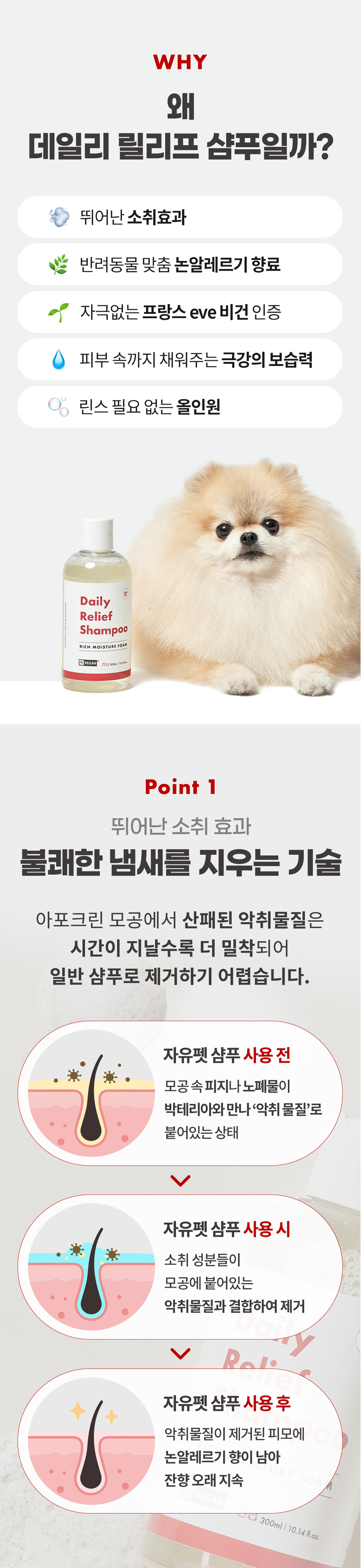 [NEW신상][무료배송] 데일리 릴리프 비건 올인원 샴푸 300ml 6번째