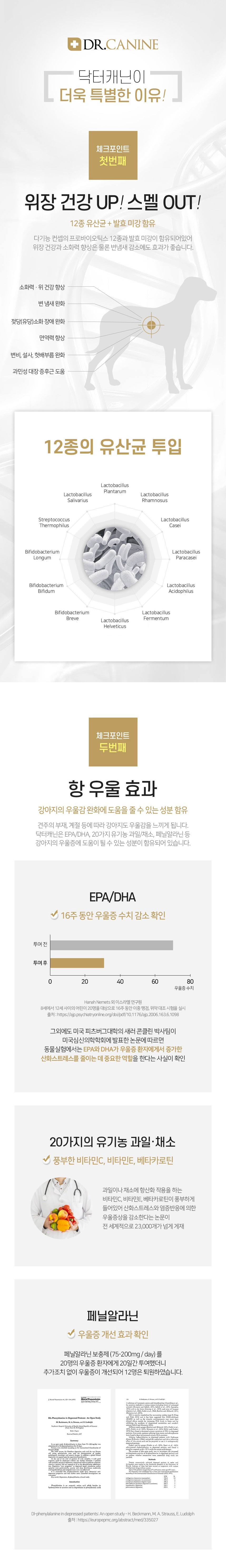 [무료배송] 닥터캐닌 유기농 강아지 신장영양제 로가닉레날 90g 15번째