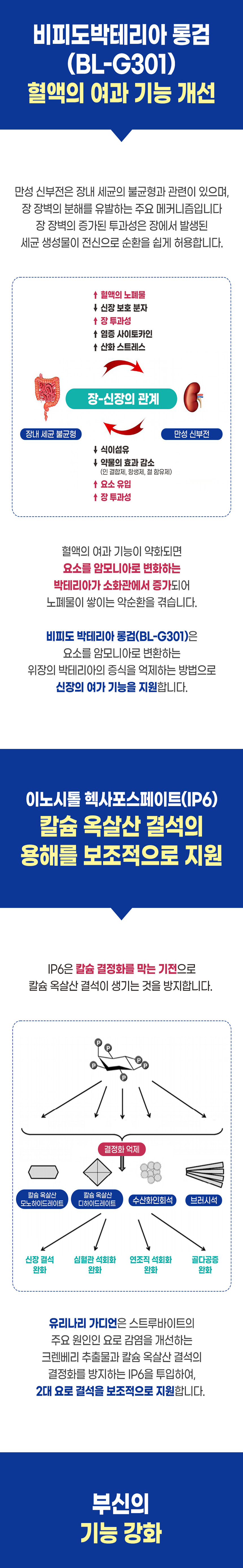[무료배송] 브랜바인 유리나리 가디언 신장영양제 비타민B5 에디슨증후군 90일분 8번째