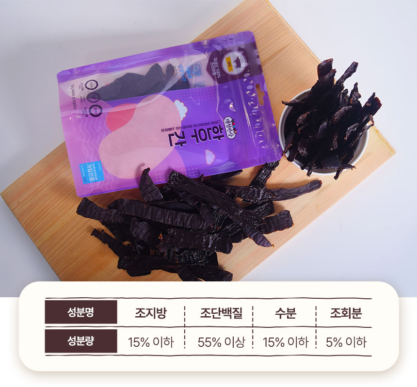 [무료배송] 댕첩반상 한우간 강아지수제간식 눈물,눈물자국예방 9번째