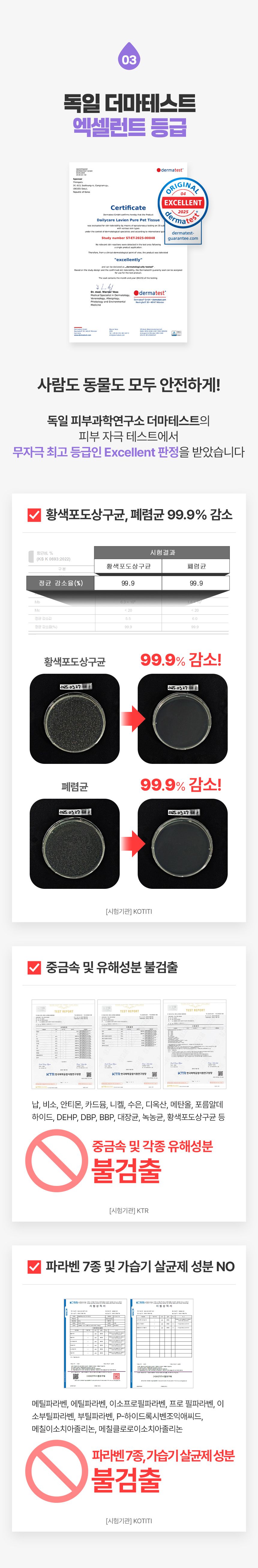 [NEW신상]펫생각 데일리케얼 라비엔 퓨어 펫 티슈 80매  16번째