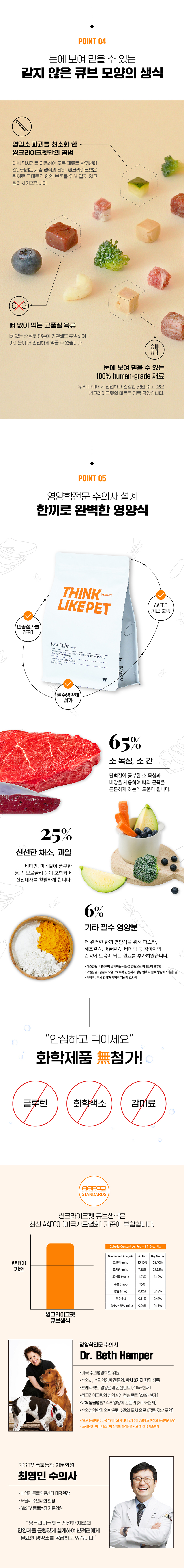 [NEW신상][무료배송] 씽크라이크펫 독 큐브생식 (1kg,3kg) 5번째
