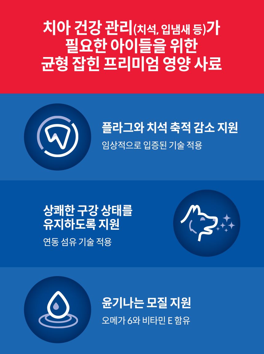 힐스 독 어덜트 오랄 케어 1.8kg 2번째