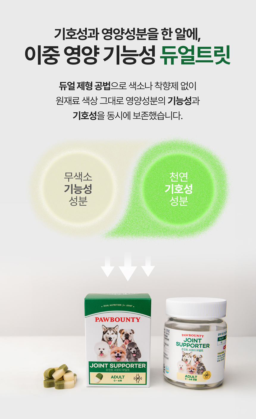 [NEW신상][무료배송] 포바운티 독 조인트 서포트 어덜트 6세 이하 100g 6번째