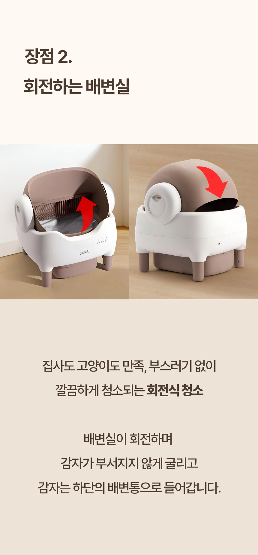 [NEW신상][무료배송] 아이지메이드 Wi-Fi 원격 앱 제어 오픈형 통돌이 자동화장실 6번째