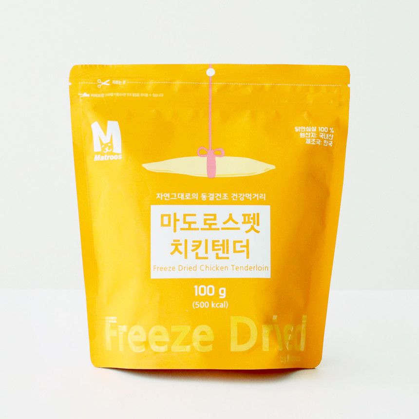 마도로스펫 치킨텐더 100g 1번째