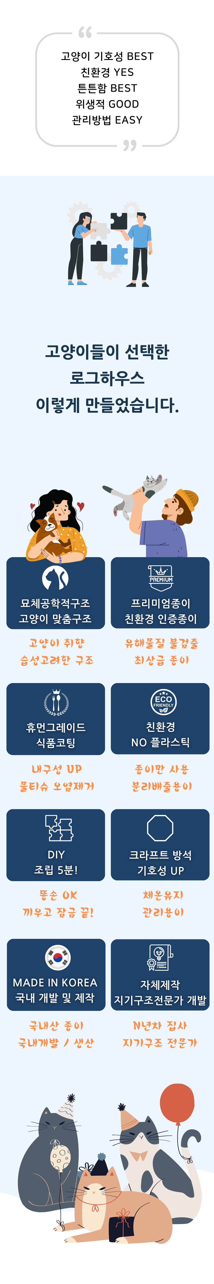 [무료배송] 우니쿠스박스 숨숨집 로그하우스 5번째