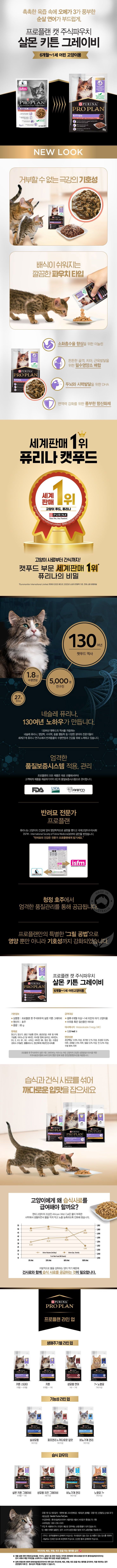 [신년특가][24개] 퓨리나 캣 프로플랜 습식 85g + 리브클리어 인도어 1.5kg 4번째