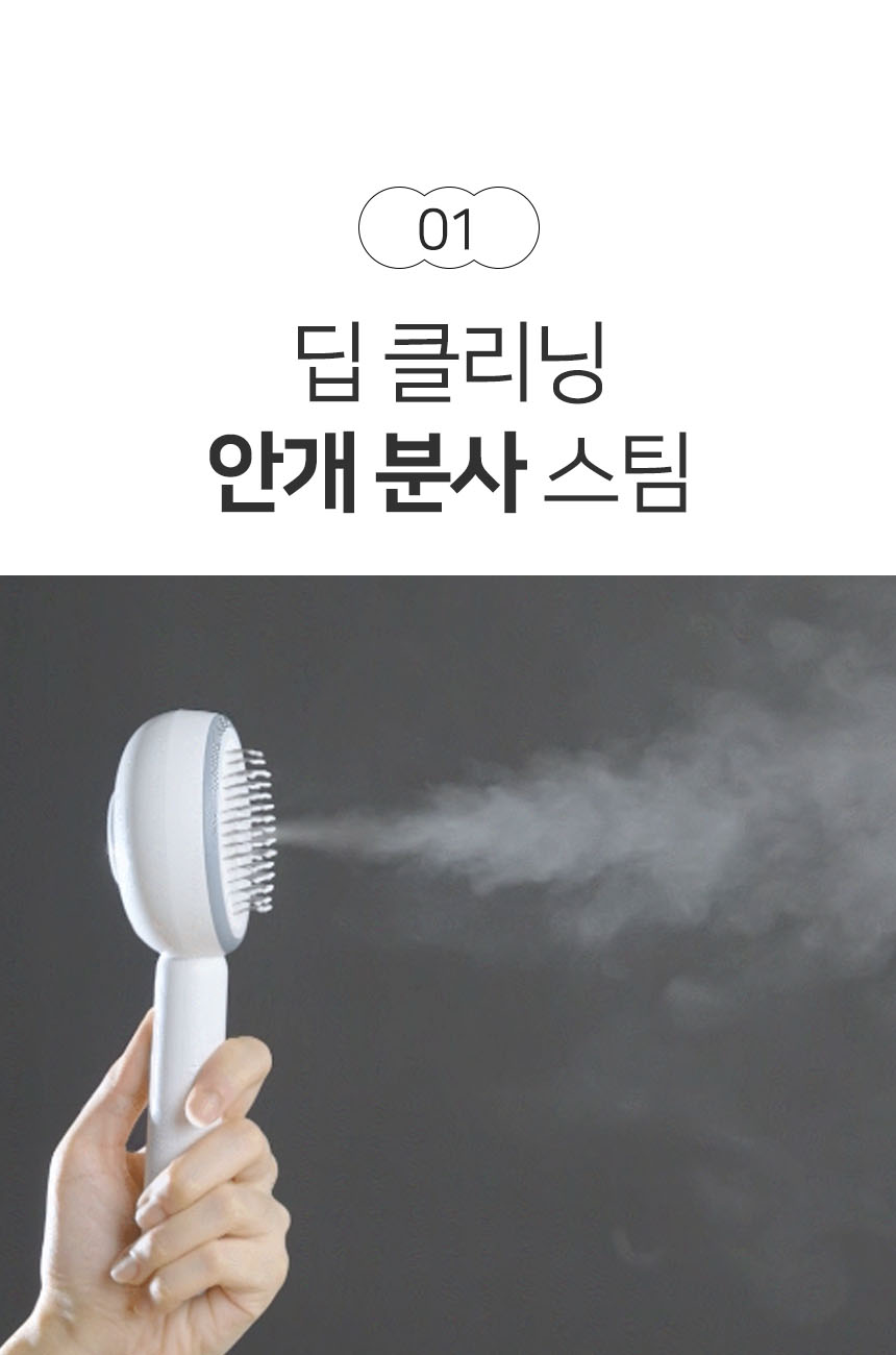 [무료배송] 펫토리아 롤리팝 원터치 고양이 강아지 스팀 브러쉬 9번째