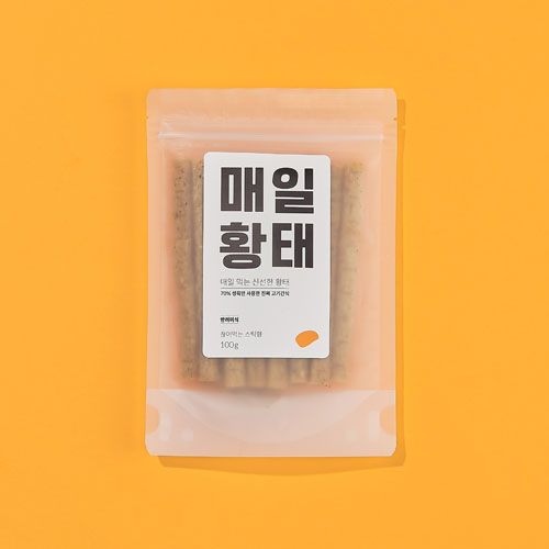[꽉찬펫프]반려미식 매일 먹는 진짜 황태 스틱형 100g 3번