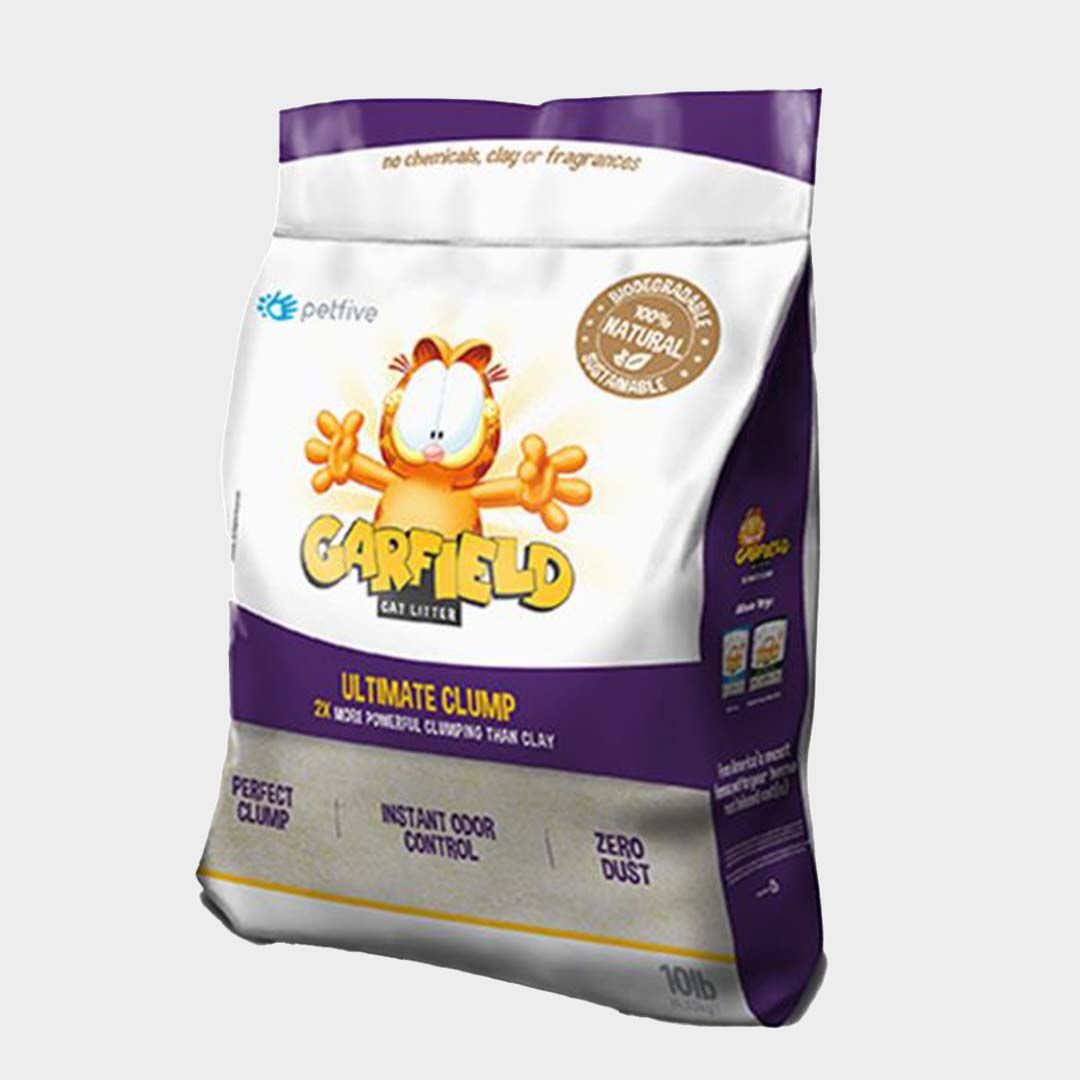 가필드 천연 카사바 고양이 모래 퍼플 (굵은입자) 4.53kg 0번