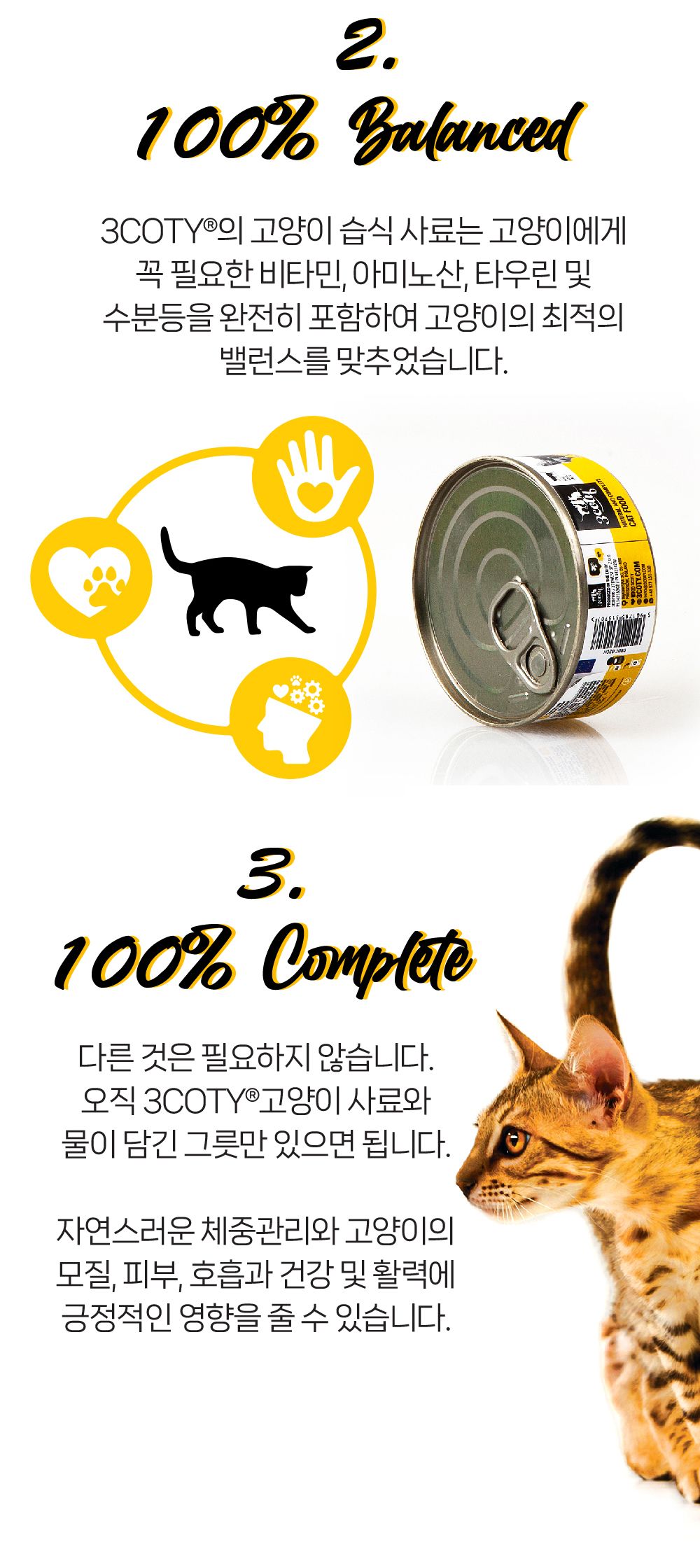 쓰리코티 캣 컴플리트 키튼 칠면조&치킨 80g 5번째