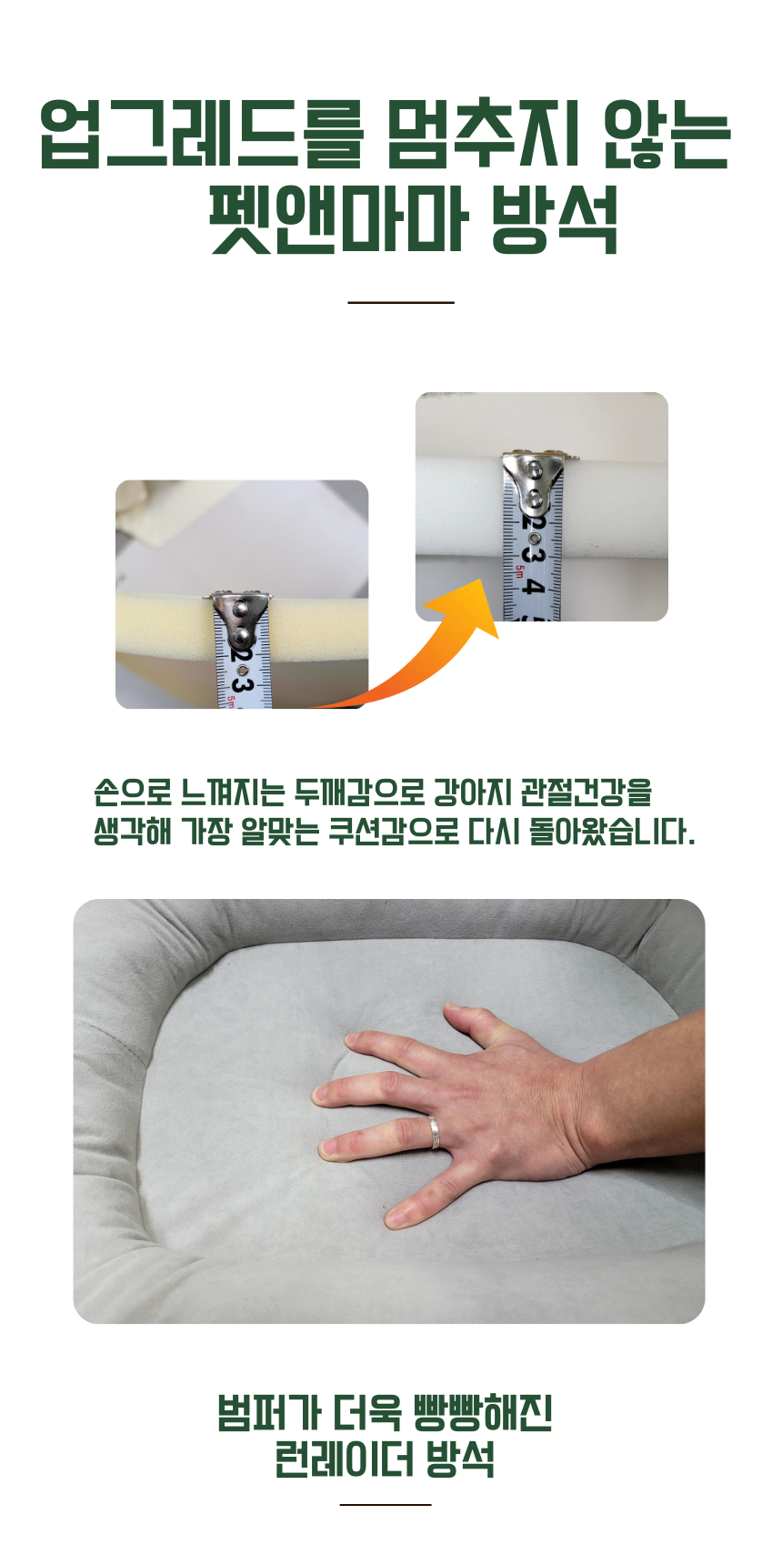 [NEW신상][무료배송] 펫앤마마 마약방석 3종 (화이트/오렌지/블루) M~2XL 13번째