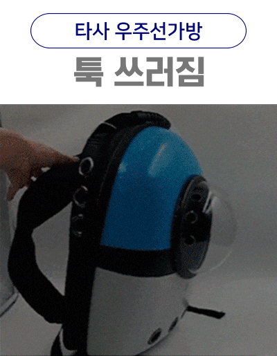 [무료배송] 예펫 우주선 가방 7세대 화이트 중형/특대형 20번째