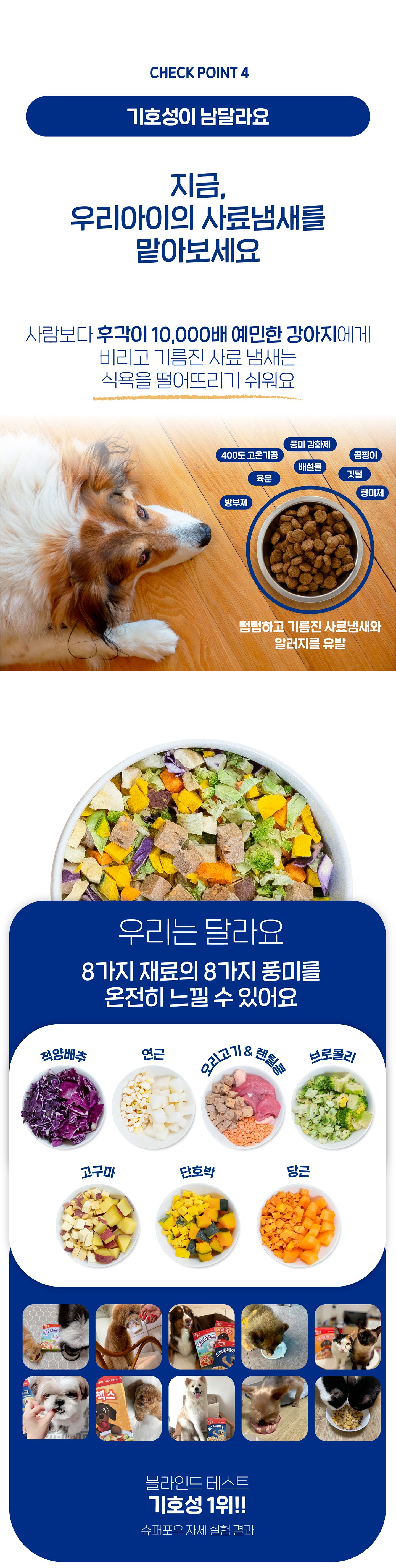슈퍼포우 독 동결건조 오리후레이크 180g 13번째