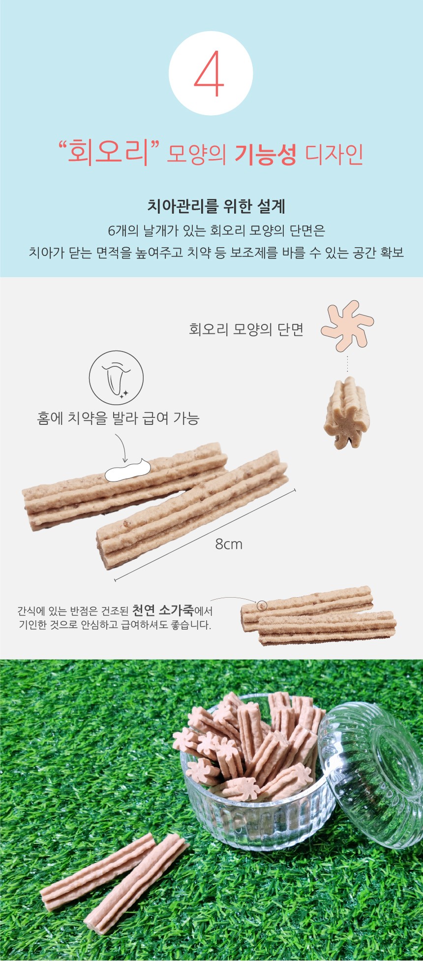 [NEW신상][무료배송] 말랑 소프트 가수분해 덴탈츄 240g(16g*15p) 6번째