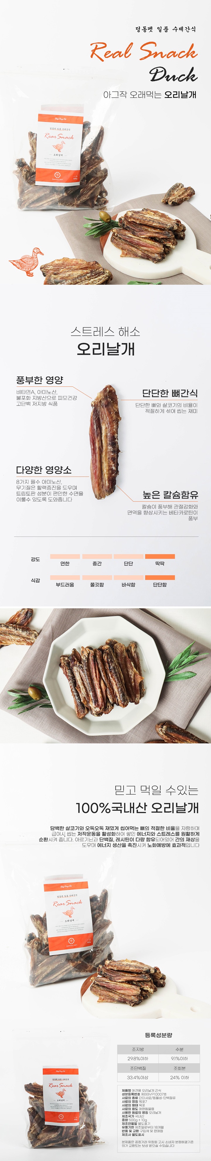 [NEW신상][무료배송] 딩동펫 일품 수제 건조간식 1kg 2번째