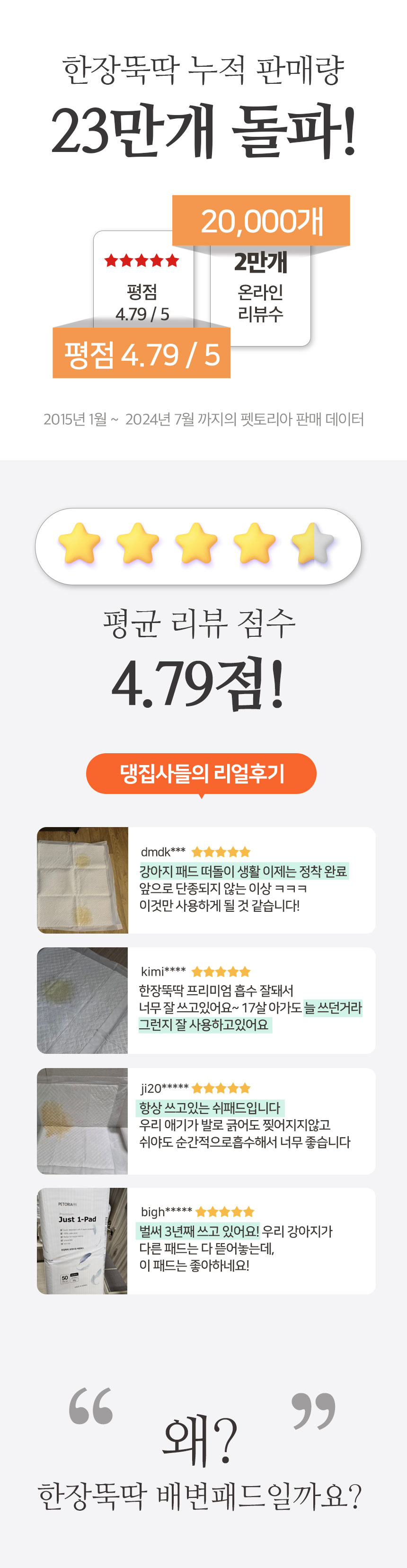 [무료배송] 펫토리아 한장뚝딱 강아지 배변패드 [모음] 13번째