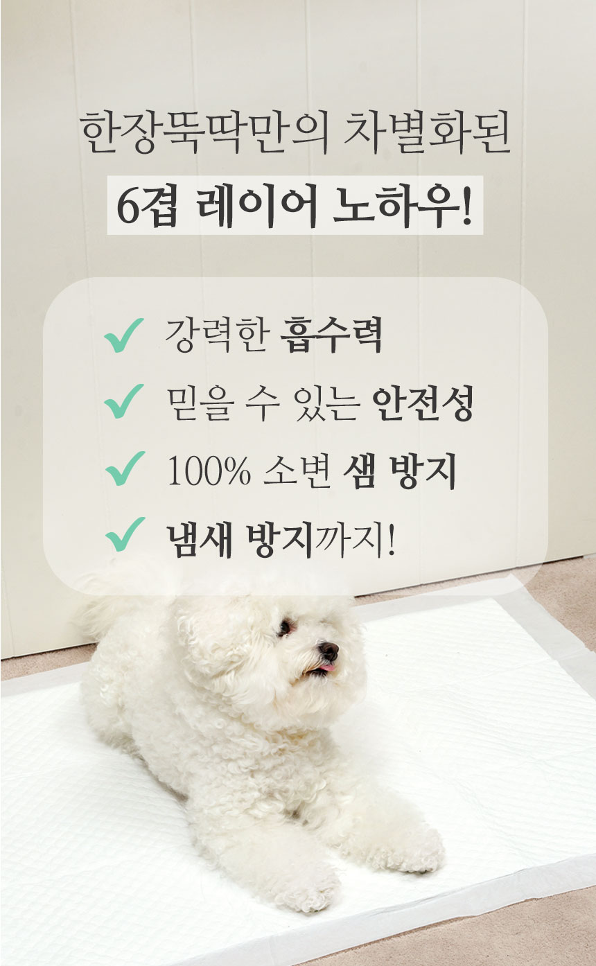 [무료배송] 펫토리아 한장뚝딱 강아지 배변패드 [모음] 17번째
