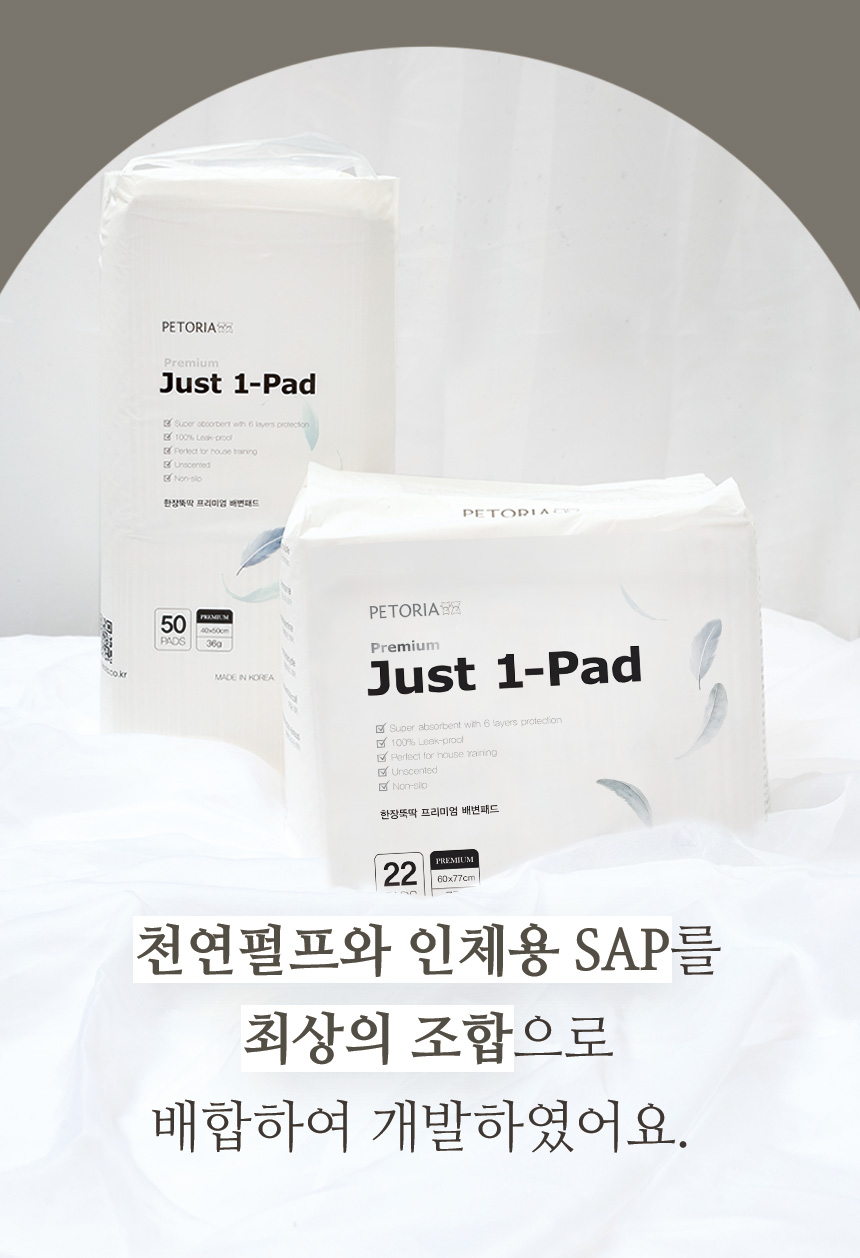 [무료배송] 펫토리아 한장뚝딱 강아지 배변패드 [모음] 16번째