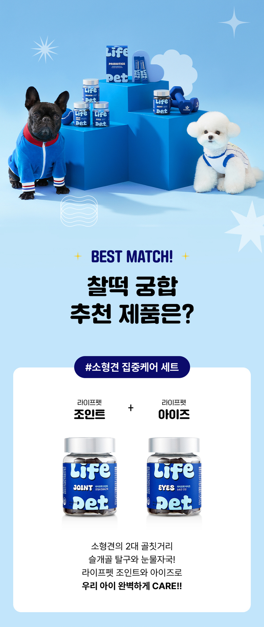 [무료배송] 라이프펫 강아지 관절영양제 조인트 90g 37번째