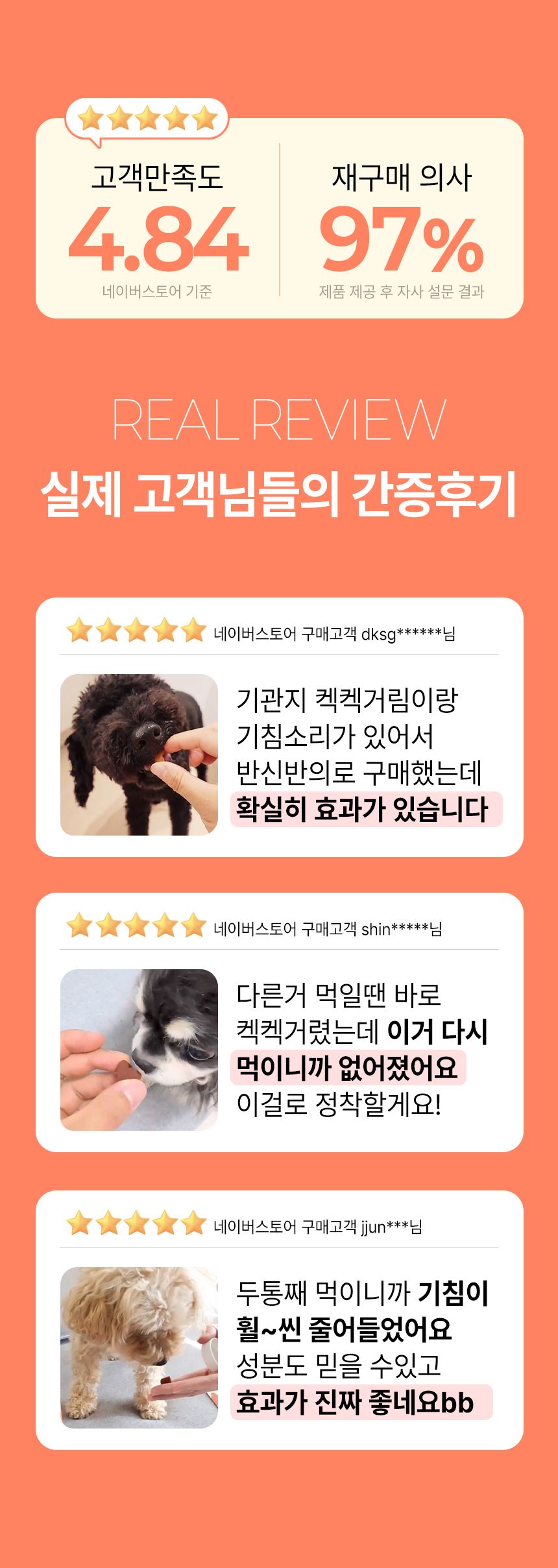 펫생각 독 미니 데일리케얼 슈퍼리얼 브레스 66g 5번째