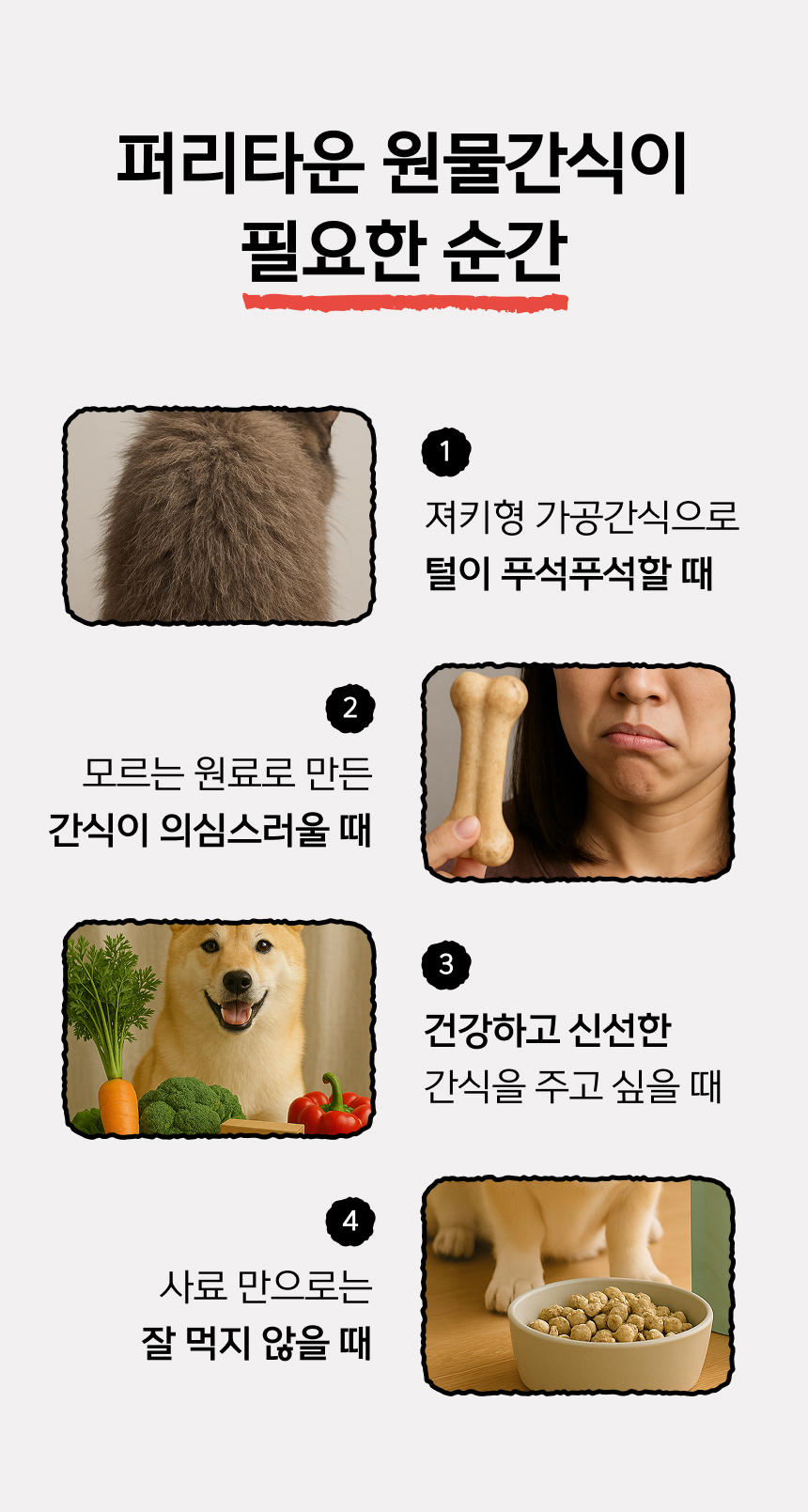 [NEW신상][무료배송] 퍼리타운 동결건조 닭가슴살 50g 8번째