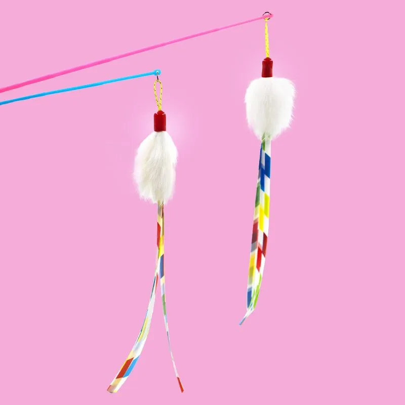 펫모닝 미니 낚시대 (토끼털+필름)