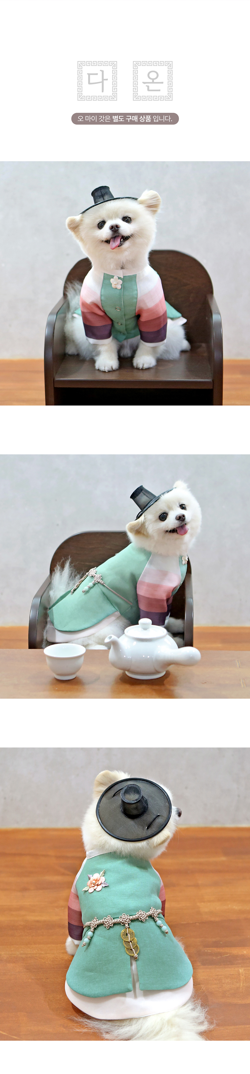 [무료배송] 이츠독 다온 도련님 한복 S-2XL 3번째