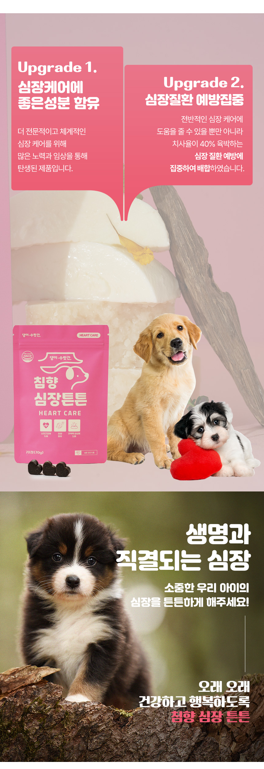 [무료배송] 댕이수랏간 침향심장튼튼 70g 10번째
