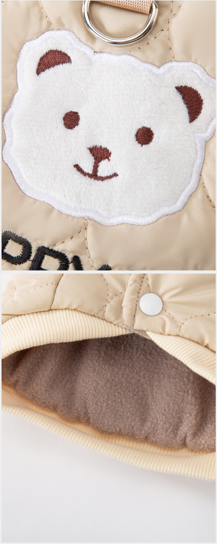 [무료배송] 알뜰펫 곰마크 패딩 XS-2XL 8번째