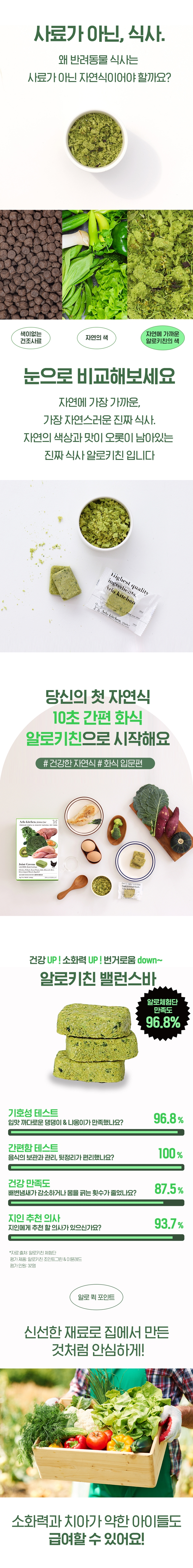 [무료배송] 알로키친 아이즈퍼플 흰살생선&빌베리 16p 8번째